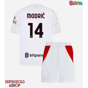 AC Milan Luka Modric #14 Udebanesæt Børn 2026-27 Kort ærmer (+ korte bukser)